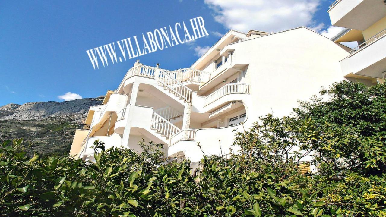 Apartments Villa Bonaca Baška Voda Buitenkant foto