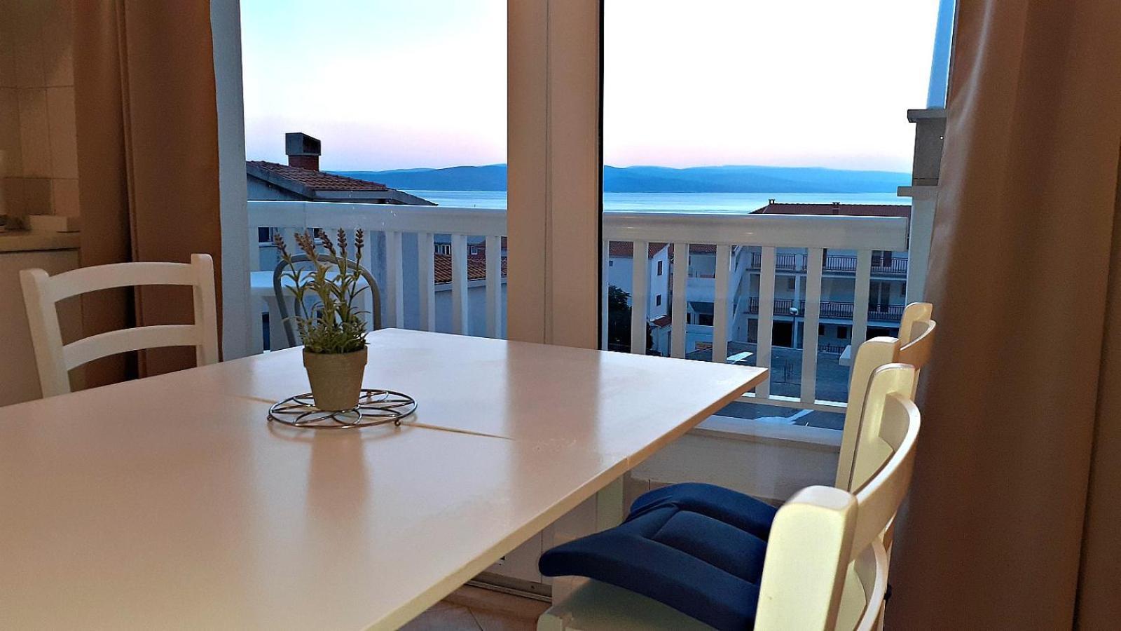 Apartments Villa Bonaca Baška Voda Kamer foto