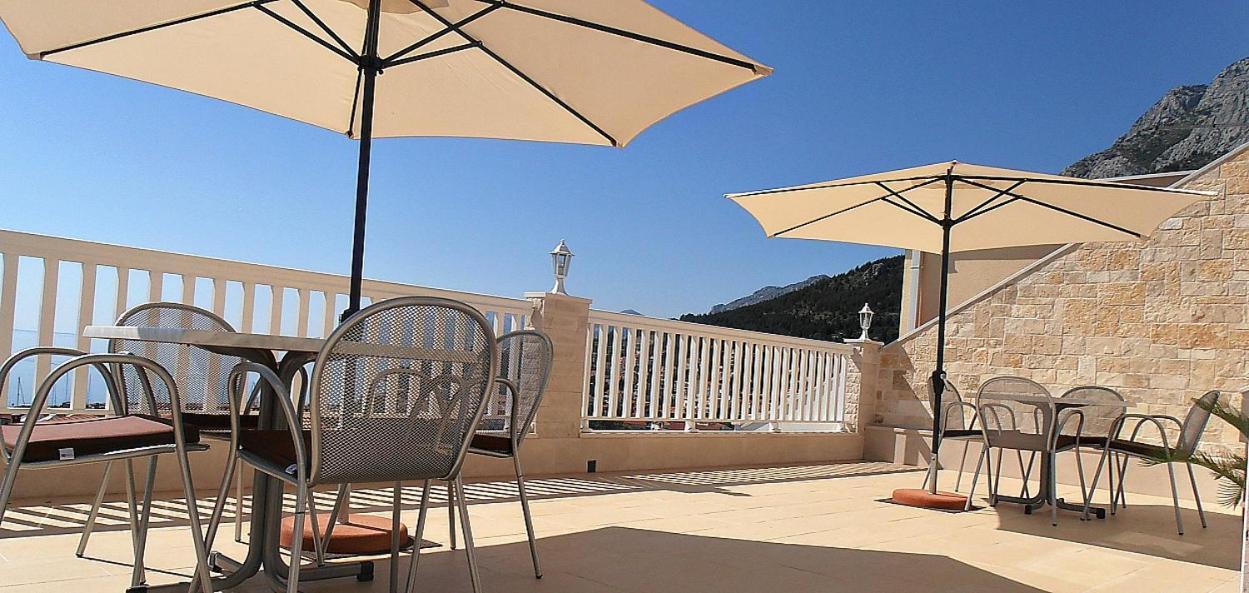 Apartments Villa Bonaca Baška Voda Kamer foto