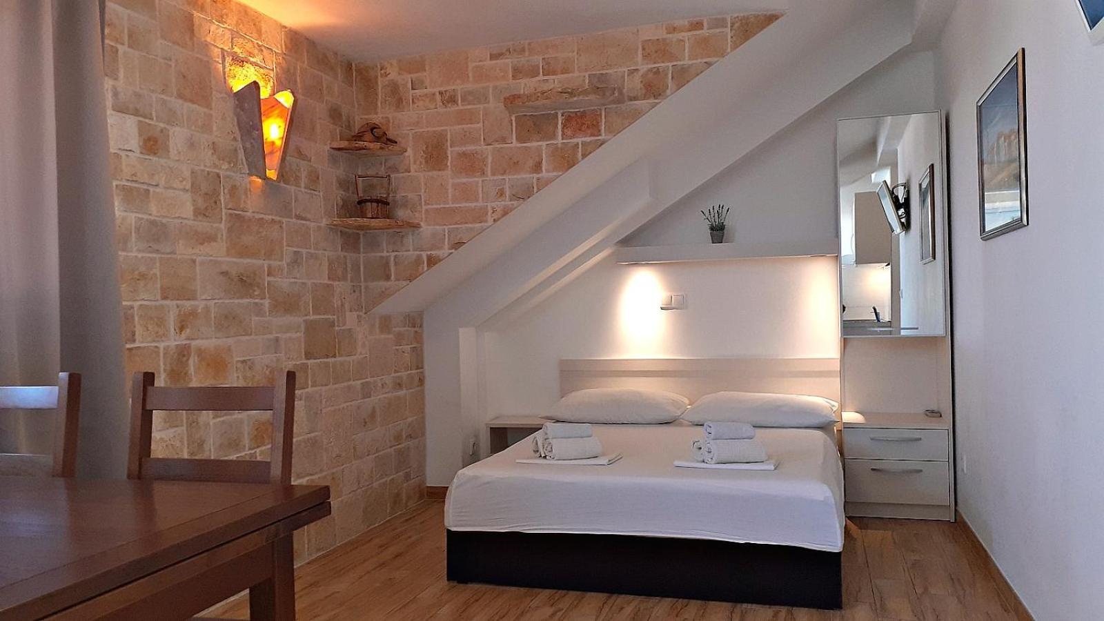Apartments Villa Bonaca Baška Voda Kamer foto