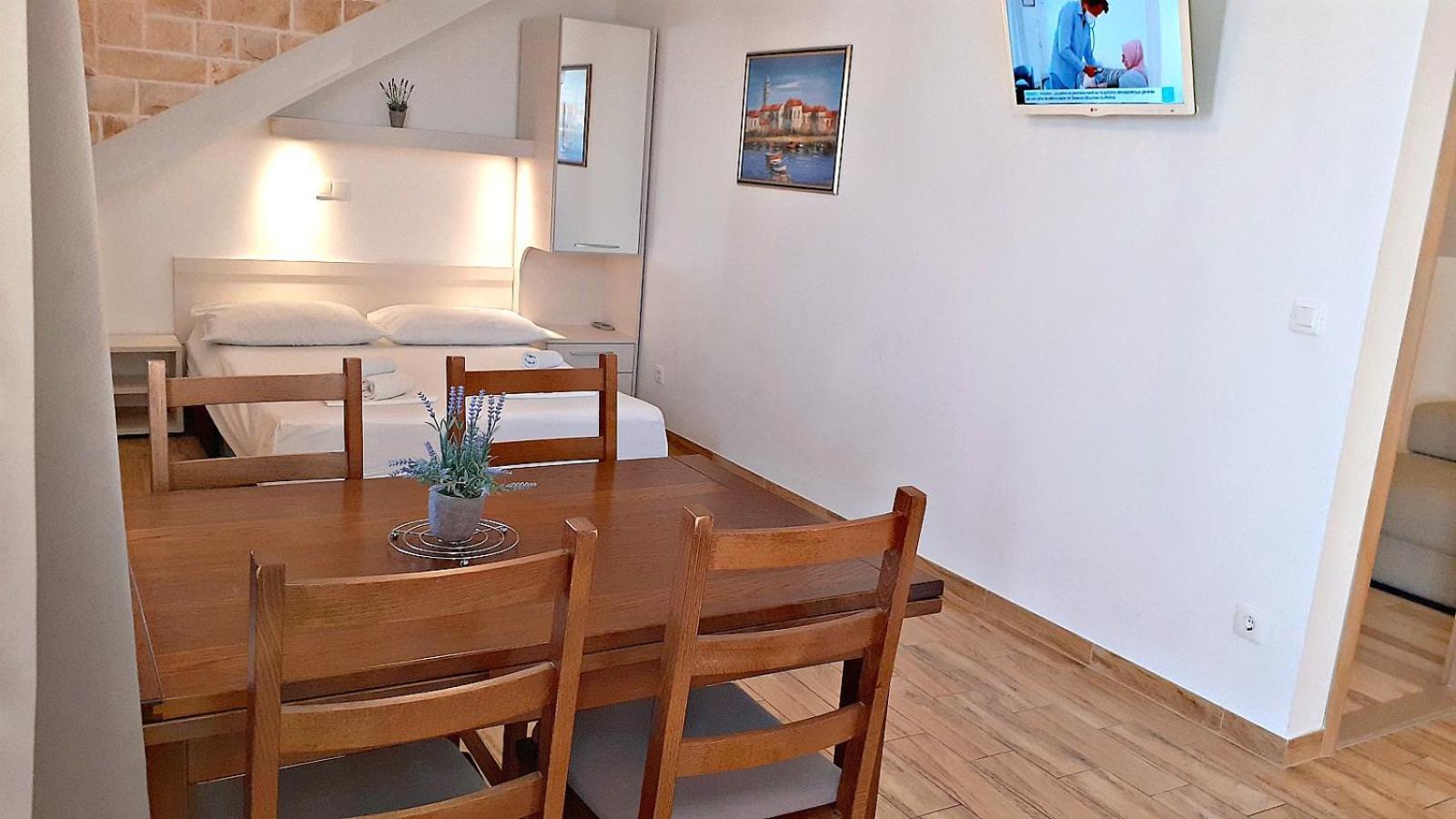 Apartments Villa Bonaca Baška Voda Kamer foto